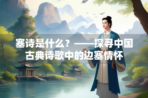 塞诗是什么？——探寻中国古典诗歌中的边塞情怀