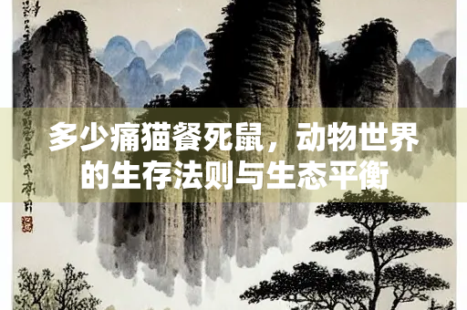 多少痛猫餐死鼠，动物世界的生存法则与生态平衡