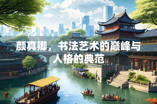 颜真卿，书法艺术的巅峰与人格的典范