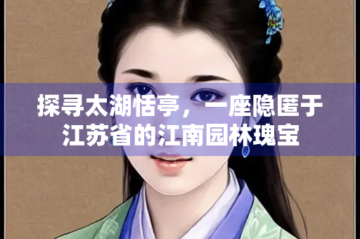 探寻太湖恬亭，一座隐匿于江苏省的江南园林瑰宝
