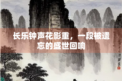 长乐钟声花影重，一段被遗忘的盛世回响