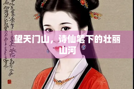 望天门山，诗仙笔下的壮丽山河
