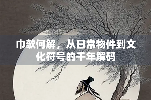巾欹何解，从日常物件到文化符号的千年解码