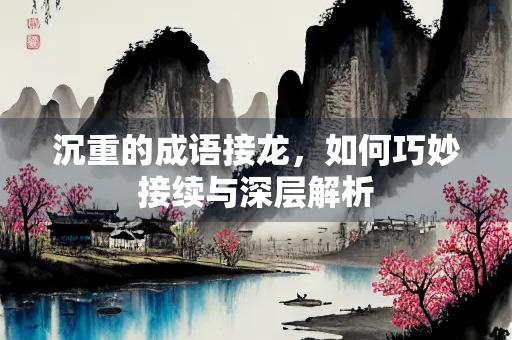 沉重的成语接龙，如何巧妙接续与深层解析