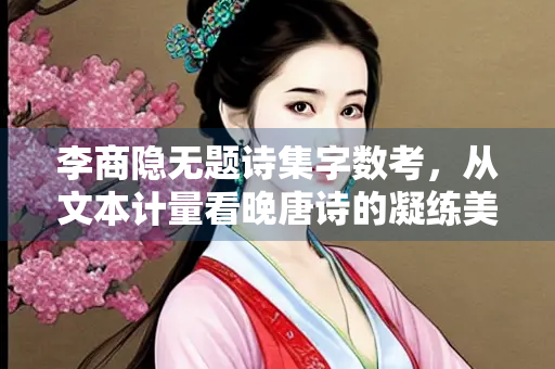 李商隐无题诗集字数考，从文本计量看晚唐诗的凝练美学