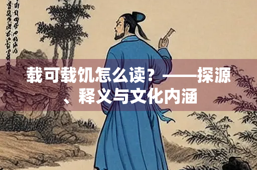 载可载饥怎么读？——探源、释义与文化内涵