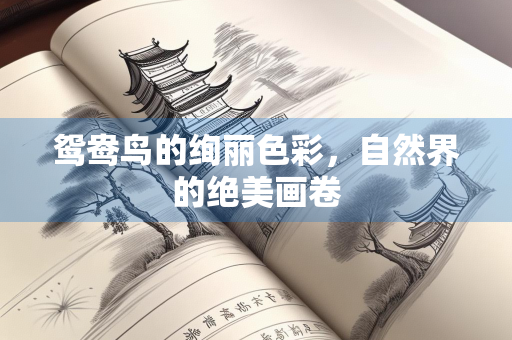 鸳鸯鸟的绚丽色彩，自然界的绝美画卷