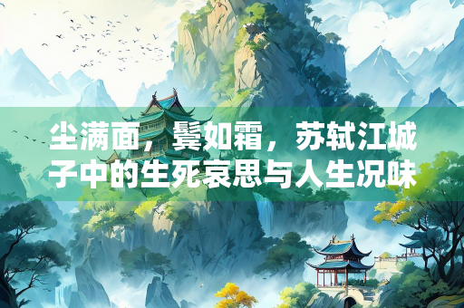 尘满面，鬓如霜，苏轼江城子中的生死哀思与人生况味