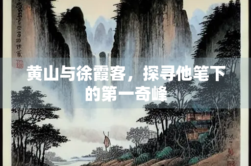 黄山与徐霞客，探寻他笔下的第一奇峰