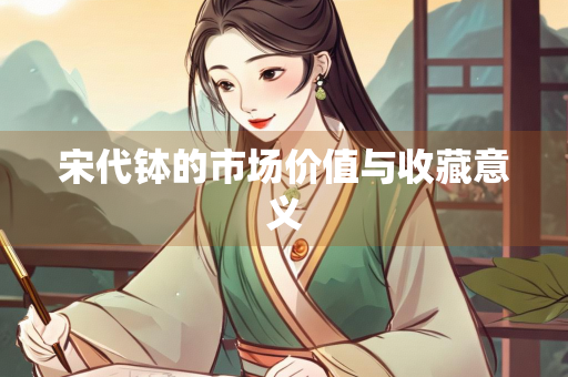 宋代钵的市场价值与收藏意义