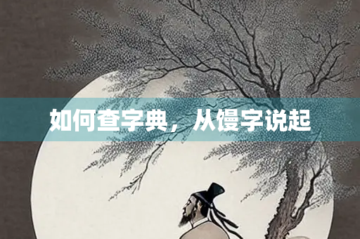 如何查字典，从馒字说起