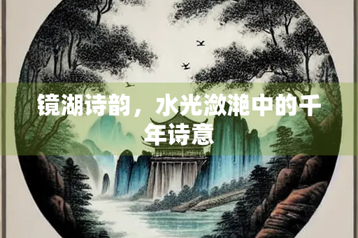 镜湖诗韵，水光潋滟中的千年诗意