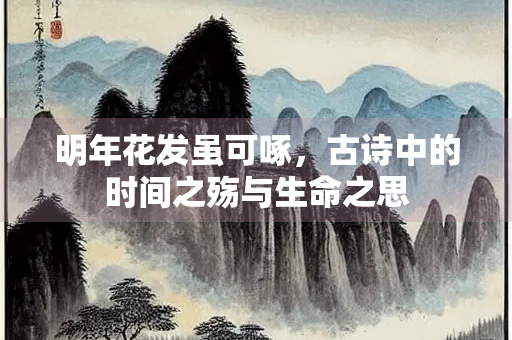 明年花发虽可啄,古诗中的时间之殇与生命之思 明年花发虽可啄,古诗中的时间之殇与生命之思