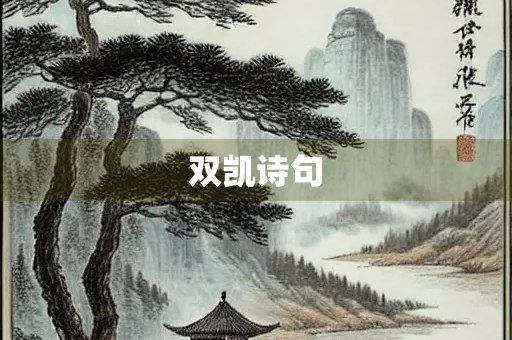 双凯诗句
