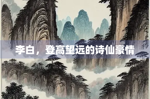 李白，登高望远的诗仙豪情