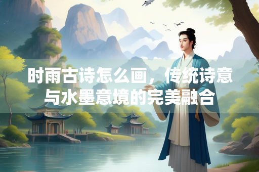 时雨古诗怎么画，传统诗意与水墨意境的完美融合