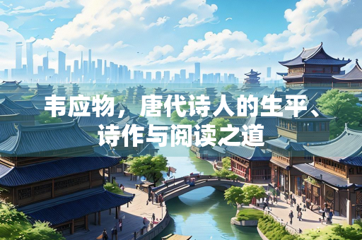 韦应物，唐代诗人的生平、诗作与阅读之道