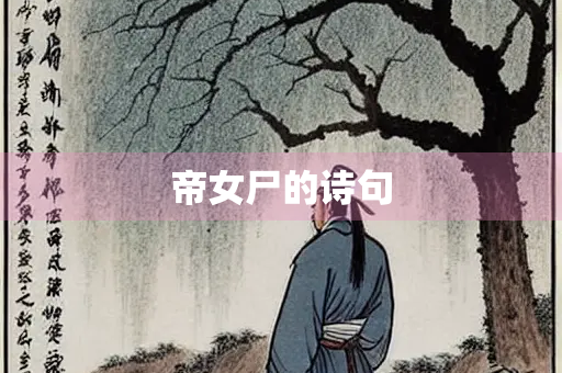 帝女尸的诗句