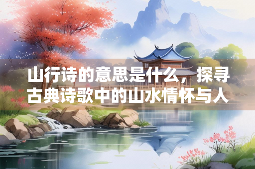 山行诗的意思是什么，探寻古典诗歌中的山水情怀与人生哲理