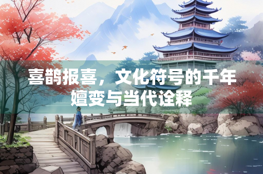 喜鹊报喜，文化符号的千年嬗变与当代诠释