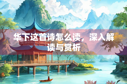 华下这首诗怎么读，深入解读与赏析