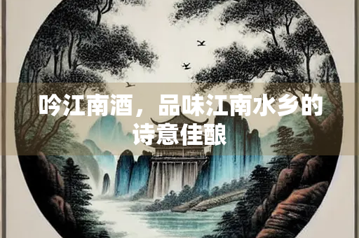 吟江南酒，品味江南水乡的诗意佳酿