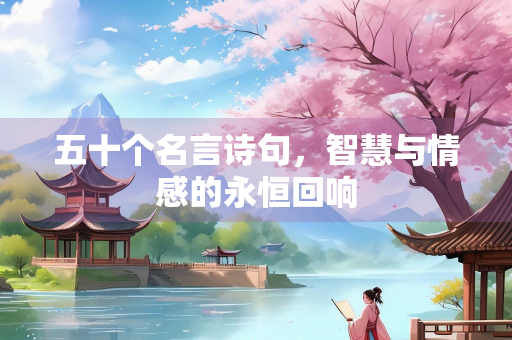 五十个名言诗句，智慧与情感的永恒回响