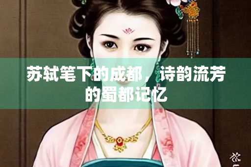 苏轼笔下的成都，诗韵流芳的蜀都记忆