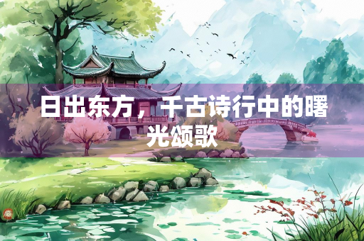 日出东方，千古诗行中的曙光颂歌