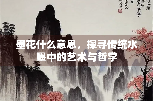 墨花什么意思，探寻传统水墨中的艺术与哲学