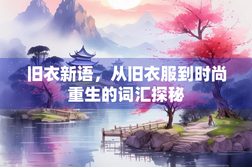 旧衣新语，从旧衣服到时尚重生的词汇探秘