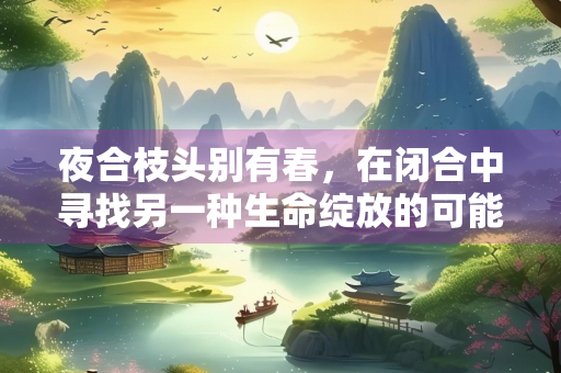 夜合枝头别有春，在闭合中寻找另一种生命绽放的可能