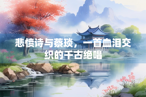 悲愤诗与蔡琰，一首血泪交织的千古绝唱