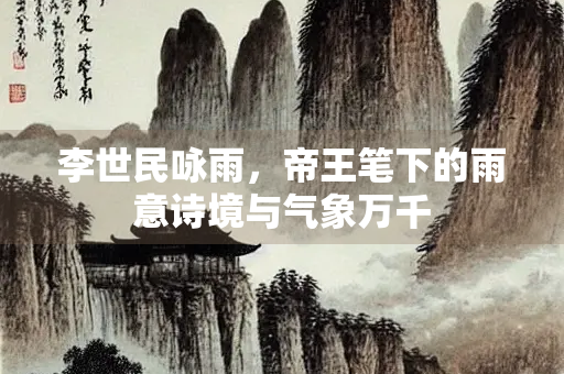 李世民咏雨，帝王笔下的雨意诗境与气象万千