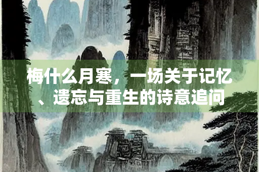 梅什么月寒，一场关于记忆、遗忘与重生的诗意追问