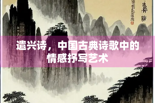 遣兴诗,中国古典诗歌中的情感抒写艺术 遣兴诗,中国古典诗歌中的情感抒写艺术