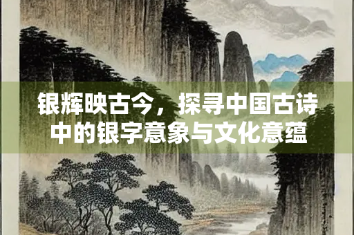 银辉映古今，探寻中国古诗中的银字意象与文化意蕴