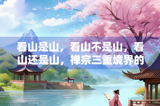 看山是山，看山不是山，看山还是山，禅宗三重境界的人生启示