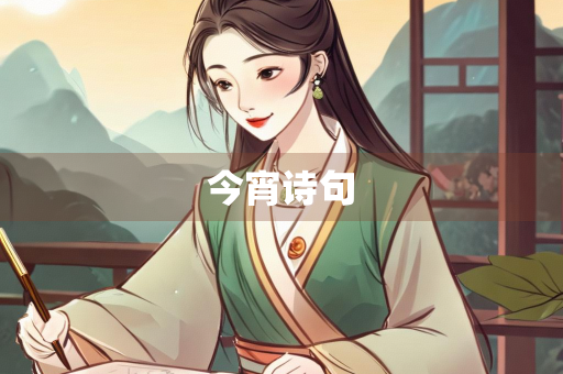 今宵诗句