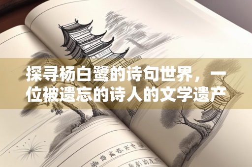 探寻杨白鹭的诗句世界，一位被遗忘的诗人的文学遗产
