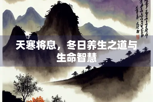 天寒将息，冬日养生之道与生命智慧