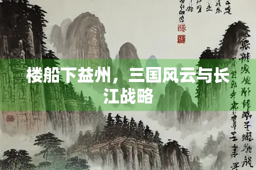 楼船下益州，三国风云与长江战略