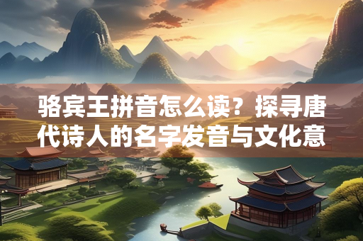 骆宾王拼音怎么读？探寻唐代诗人的名字发音与文化意义