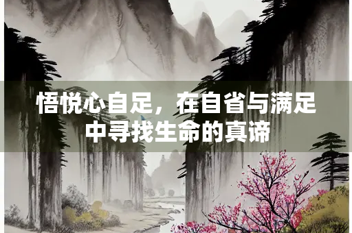 悟悦心自足，在自省与满足中寻找生命的真谛
