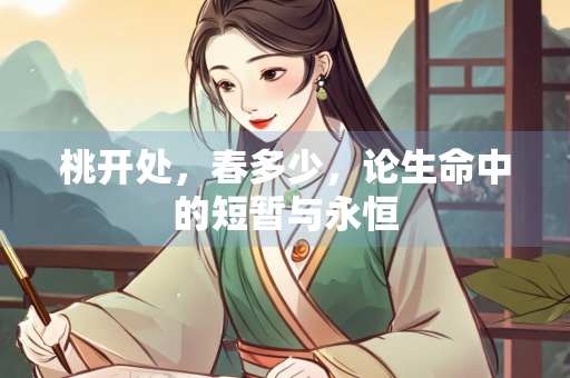 桃开处，春多少，论生命中的短暂与永恒