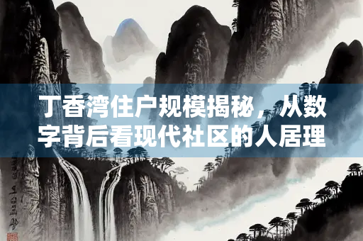 丁香湾住户规模揭秘，从数字背后看现代社区的人居理想
