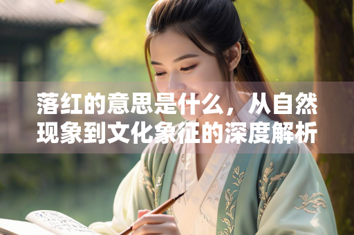 落红的意思是什么，从自然现象到文化象征的深度解析