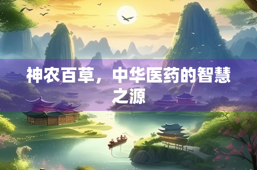神农百草，中华医药的智慧之源
