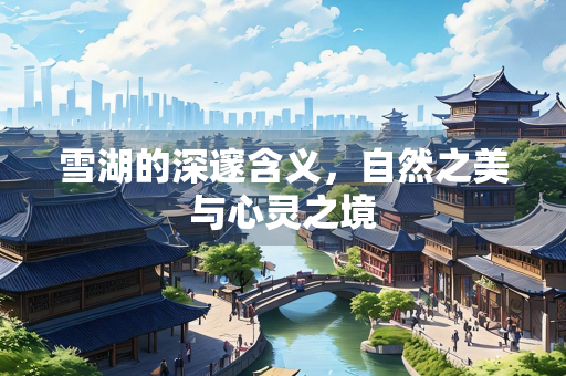 雪湖的深邃含义，自然之美与心灵之境