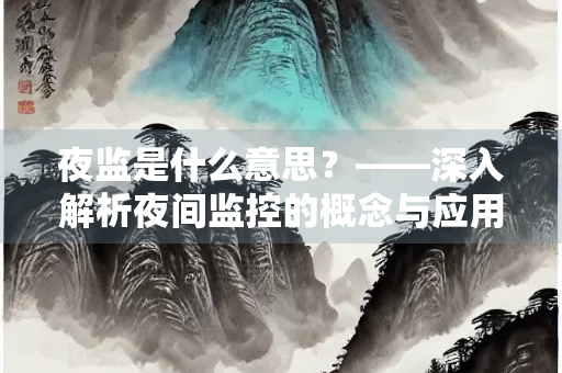 夜监是什么意思？——深入解析夜间监控的概念与应用
